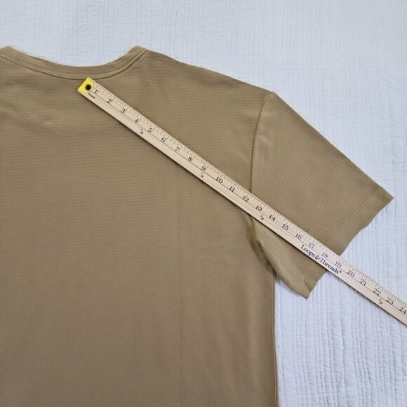 Buffalo David Bitton Woven KaikeT-Shirt Men's XL Brown Short Sleeve NWT MSRP $49 - Picture 11 of 13